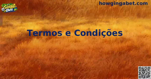 Ginga Bet Termos e Condições